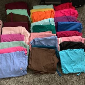 Name brand scrubs gently used